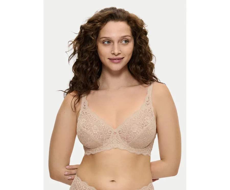 obrazek 1 Triumph Biustonosz z fiszbiną Amourette 10209574 Beżowy