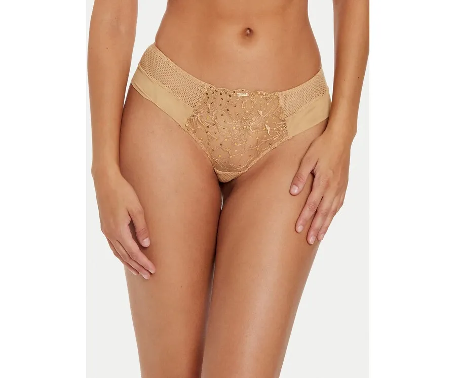 obrazek 1 Chantelle Figi brazylijskie Fleurs Signature C12Q40 Beżowy