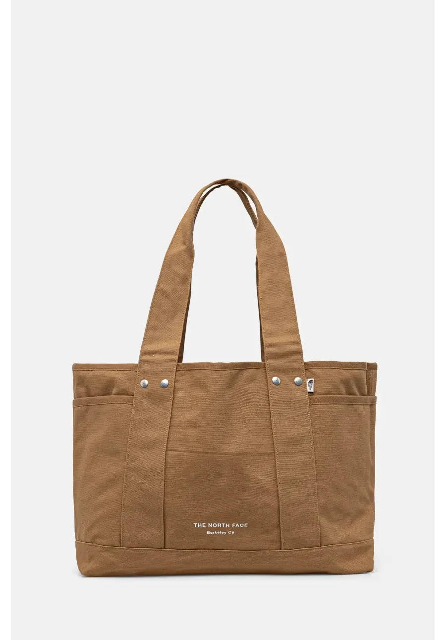 obrazek 1 The North Face torebka bawełniana Circular Cotton Tote kolor brązowy NF0A88TN1731