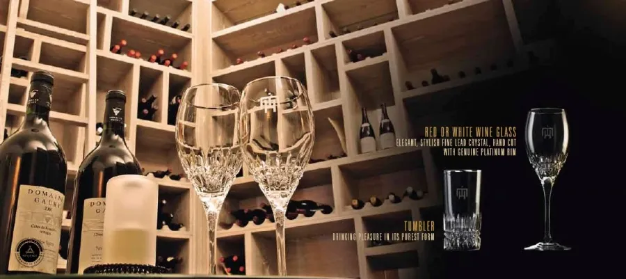 obrazek 4 Lampka z kryształu do degustacji Wina