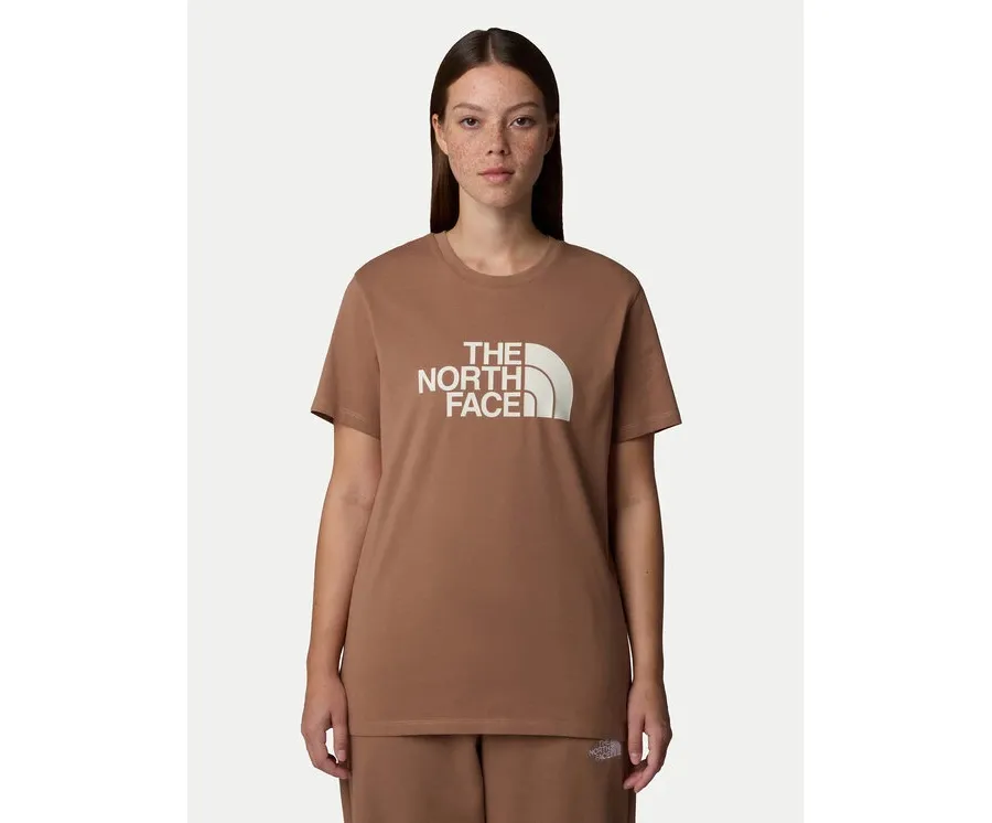 obrazek 1 The North Face T-Shirt Easy NF0A8A6G Brązowy Loose Fit