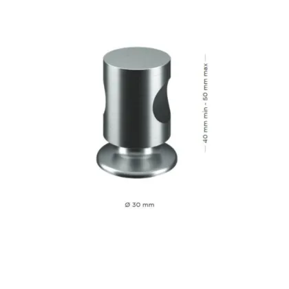 Picture Drain set with knob and drain - suitable for sinks