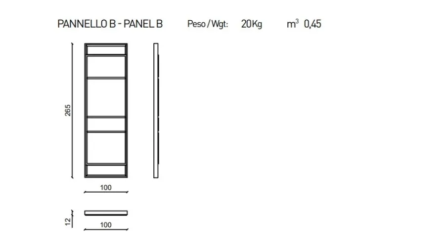 obrazek 6 Włoska boiseria - stylowy panel z możliwością oświetlenia - Ulivi Salotti