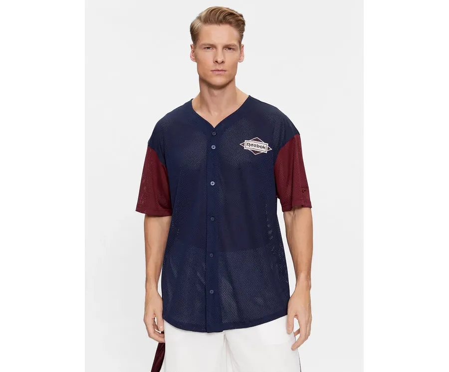 obrazek 1 Reebok T-Shirt Sporting Goods IM1506 Granatowy Regular Fit