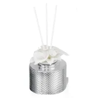 Picture Stylish silver air freshener with calla lilies