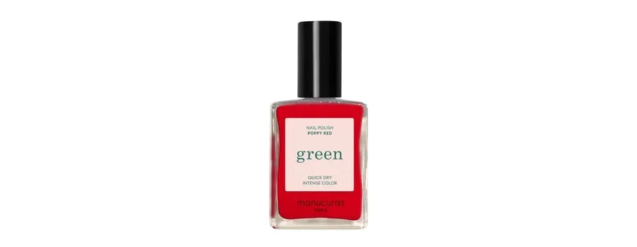obrazek 1 manucurist Green Lakier do paznokci 15 ml Poppy Red