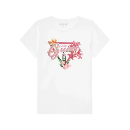 Zdjęcie Guess T-Shirt J5GI16 K6YW4 Biały Regular Fit