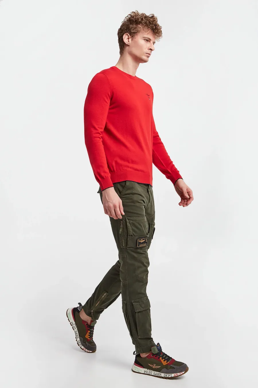 obrazek 1 Sweter męski wełniany AERONAUTICA MILITARE Aeronautica Militare