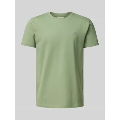 Zdjęcie T-shirt o kroju slim fit z wyhaftowanym logo
