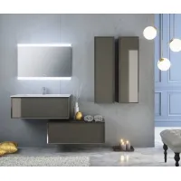 Zdjęcie Nowoczesny zestaw mebli do łazienki - Proteo Arredo Bagno