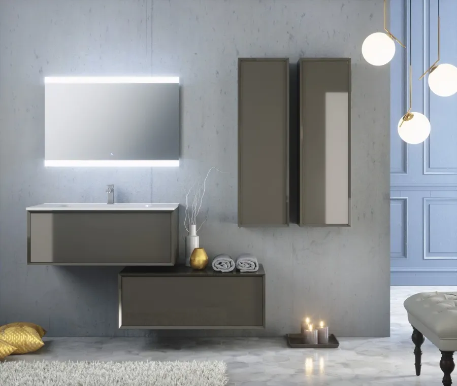 obrazek 1 Nowoczesny zestaw mebli do łazienki - Proteo Arredo Bagno