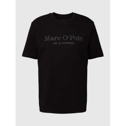 Zdjęcie T-shirt z nadrukiem z napisem i logo