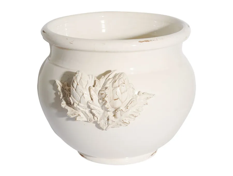 obrazek 1 Duża ceramiczna donica w stylu klasycznym - Virginia Casa