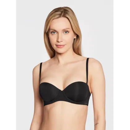 Zdjęcie Calvin Klein Underwear Biustonosz bardotka 000QF5677E Czarny