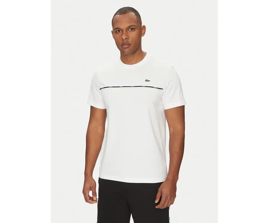 obrazek 1 Lacoste T-Shirt TH9842 Biały Regular Fit