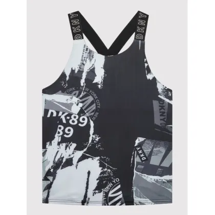 Zdjęcie DKNY Top D35S09 M Czarny Regular Fit