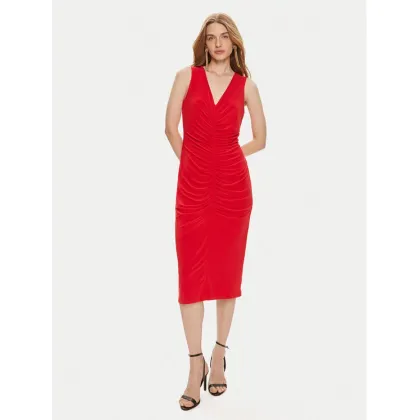 Zdjęcie Joseph Ribkoff Sukienka koktajlowa 241205 Czerwony Slim Fit