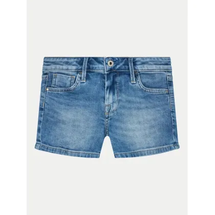 Zdjęcie Pepe Jeans Szorty jeansowe Slim Short Jr PG800860MP0 Niebieski Slim Fit