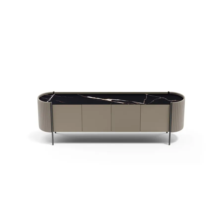 obrazek 2 Stylowy włoski kredens w stylu modernistycznym - do salonu