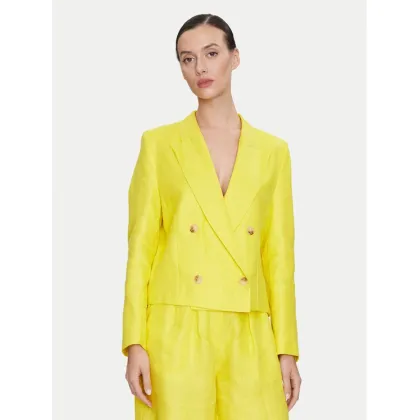 Zdjęcie ViCOLO Marynarka TB0790 Żółty Regular Fit