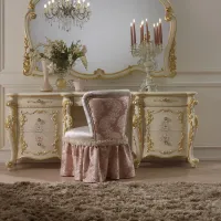 Zdjęcie Wyjątkowy włoski fotel do sypialni