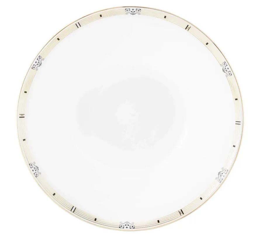 obrazek 2 Luksusowa okrągła duża porcelanowa miska – Tettau
