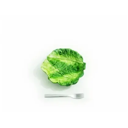 Zdjęcie Mała miska w formie liścia cykorii sałatowej - Le Ceramiche