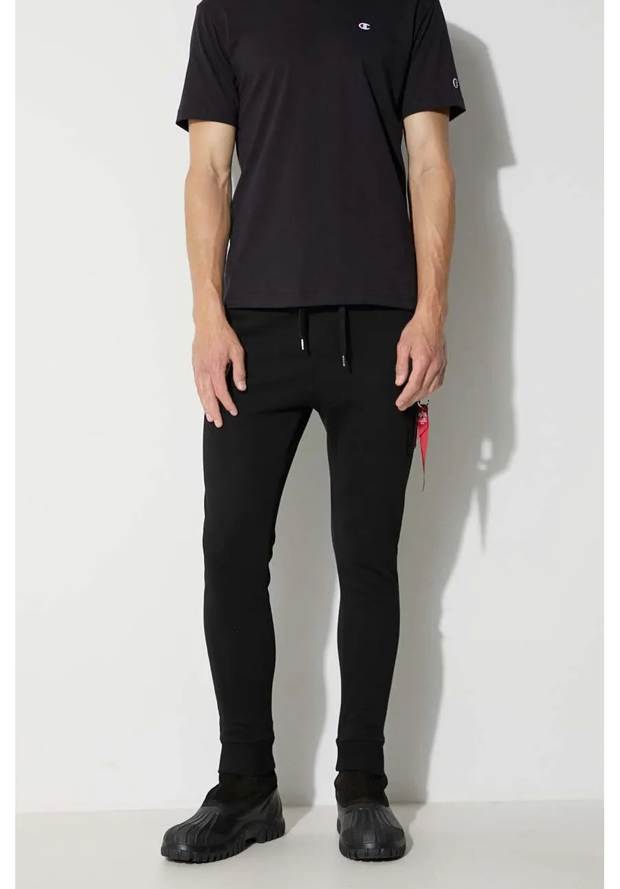 obrazek 1 Alpha Industries spodnie dresowe NASA Cargo Sweat Jogger kolor czarny 118369.03