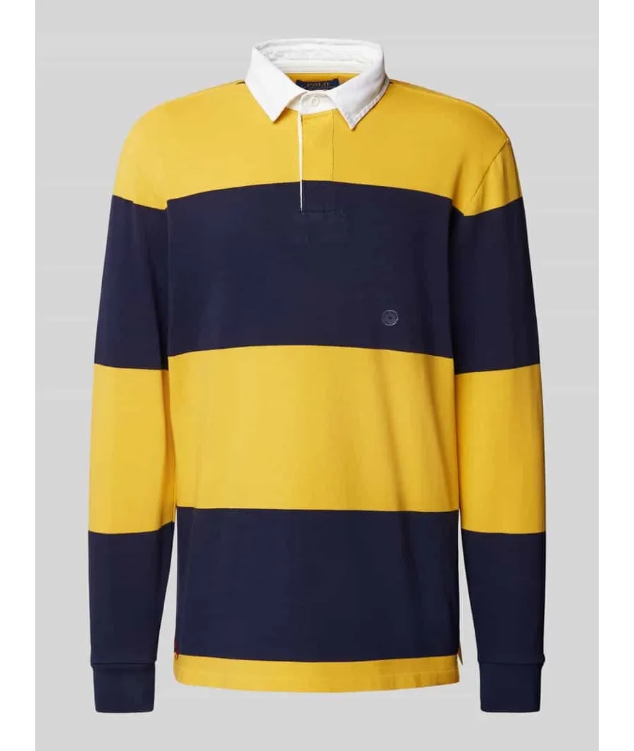 obrazek 1 Koszulka polo o kroju regular fit z długim rękawem