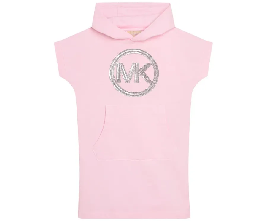 obrazek 1 MICHAEL KORS KIDS Sukienka dzianinowa R12140 S Różowy Regular Fit