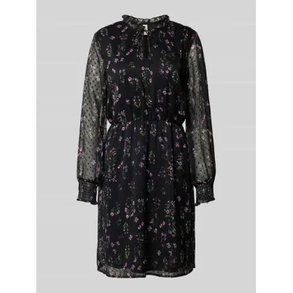 Zdjęcie Sukienka mini z fakturowanym wzorem model ‘TESSA ELIZA’