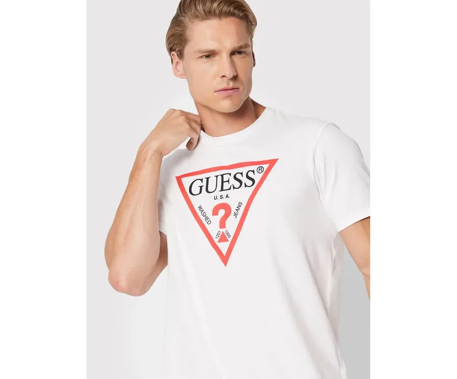 obrazek 1 Guess T-Shirt M2GI68 KBA60 Biały Regular Fit