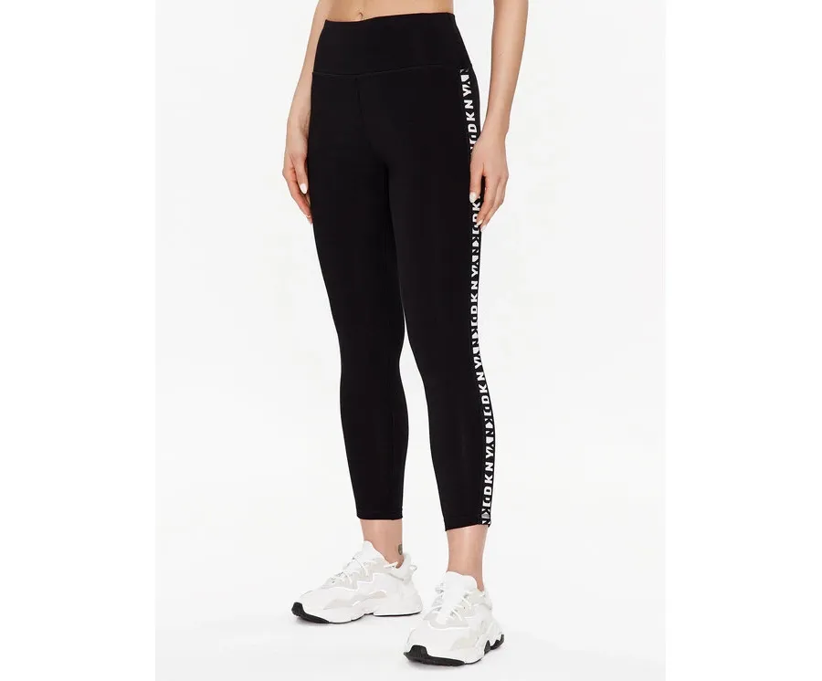 obrazek 1 DKNY Sport Legginsy DP2P1939 Czarny Classic Fit
