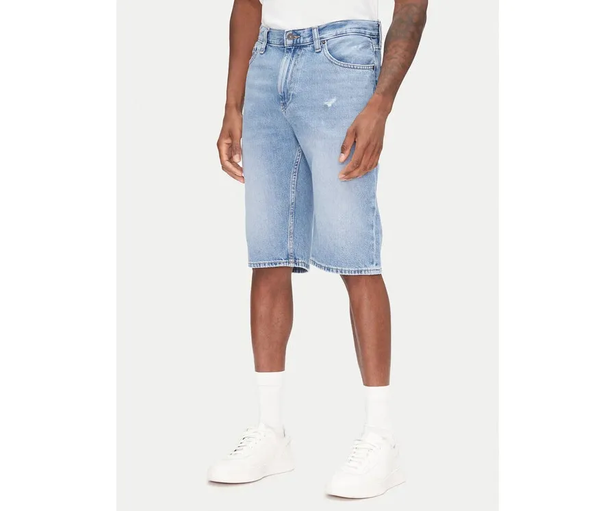 obrazek 1 Tommy Jeans Szorty jeansowe Ryan DM0DM21855 Niebieski Slim Fit