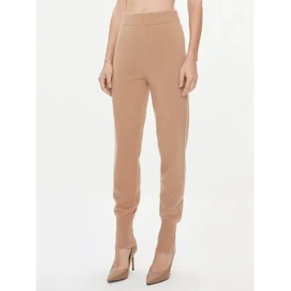 Zdjęcie TWINSET Spodnie dzianinowe 232TT3201 Brązowy Regular Fit