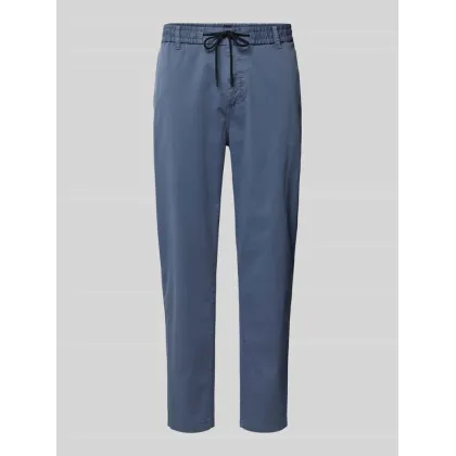 Zdjęcie Chinosy o kroju tapered fit z elastycznym pasem
