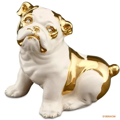 Zdjęcie Ceramiczne psy rasy Buldog - włoska marka Ahura