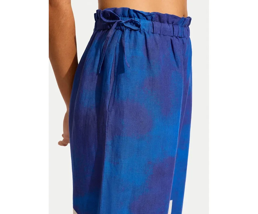 obrazek 1 Seafolly Spodnie materiałowe 55456-PA Niebieski