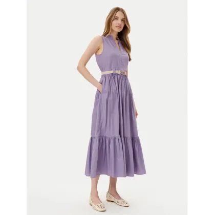 Zdjęcie TWINSET Sukienka codzienna 251TT2101 Fioletowy Regular Fit