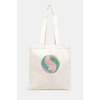 Zdjęcie Fiorucci torba bawełniana Lollipop Print Canvas Tote kolor beżowy U02SPABA275CO03WH02