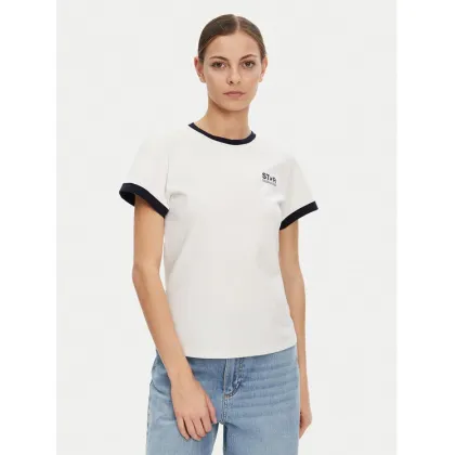 Zdjęcie GOLDEN GOOSE T-Shirt GWP01846.P001489.11782 Biały Regular Fit