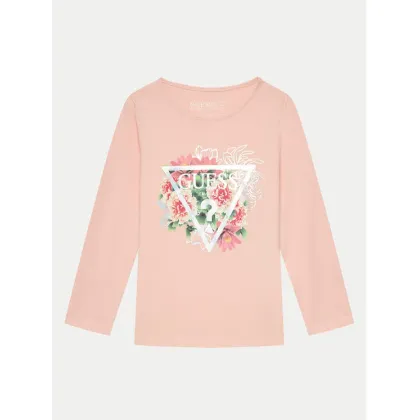 Zdjęcie Guess Bluzka K4YI18 K6YW4 Różowy Regular Fit