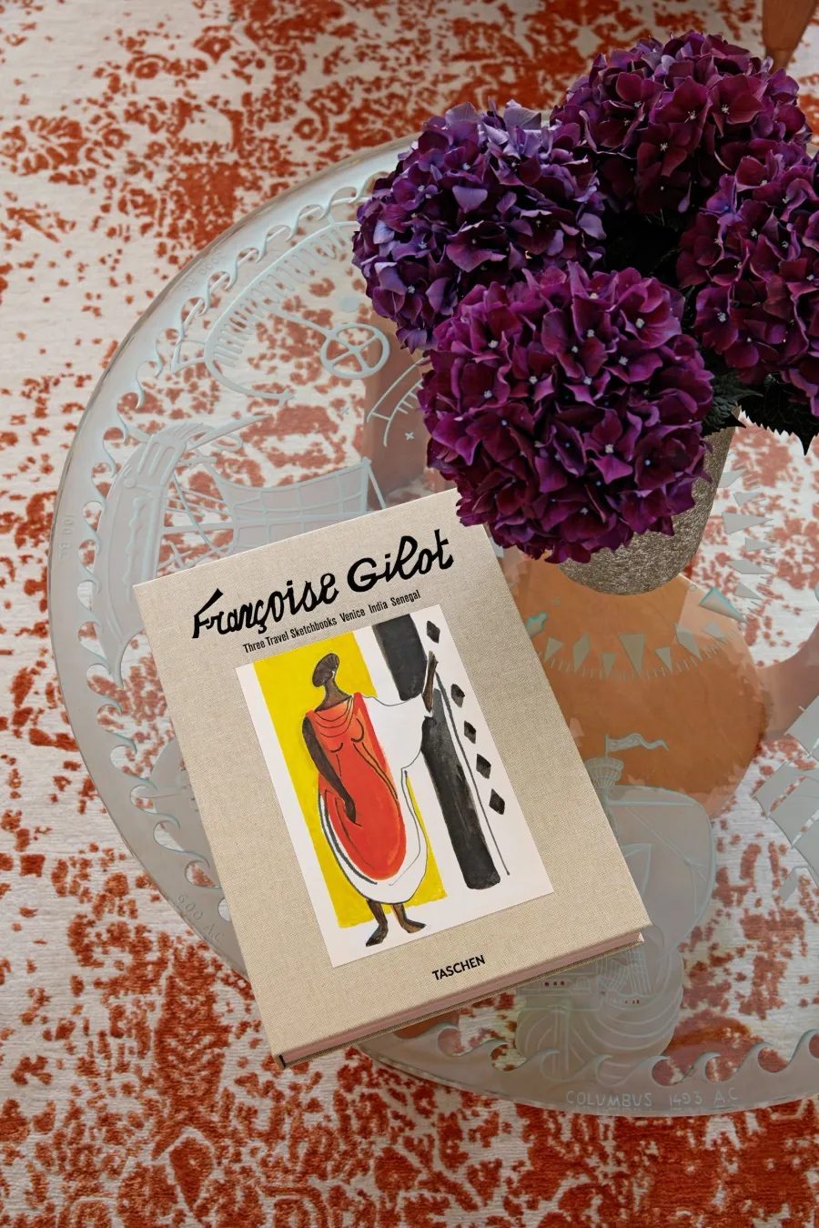 obrazek 28 Książka Françoise Gilot. Three Travel Sketchbooks: Venice, India, Senegal - Taschen