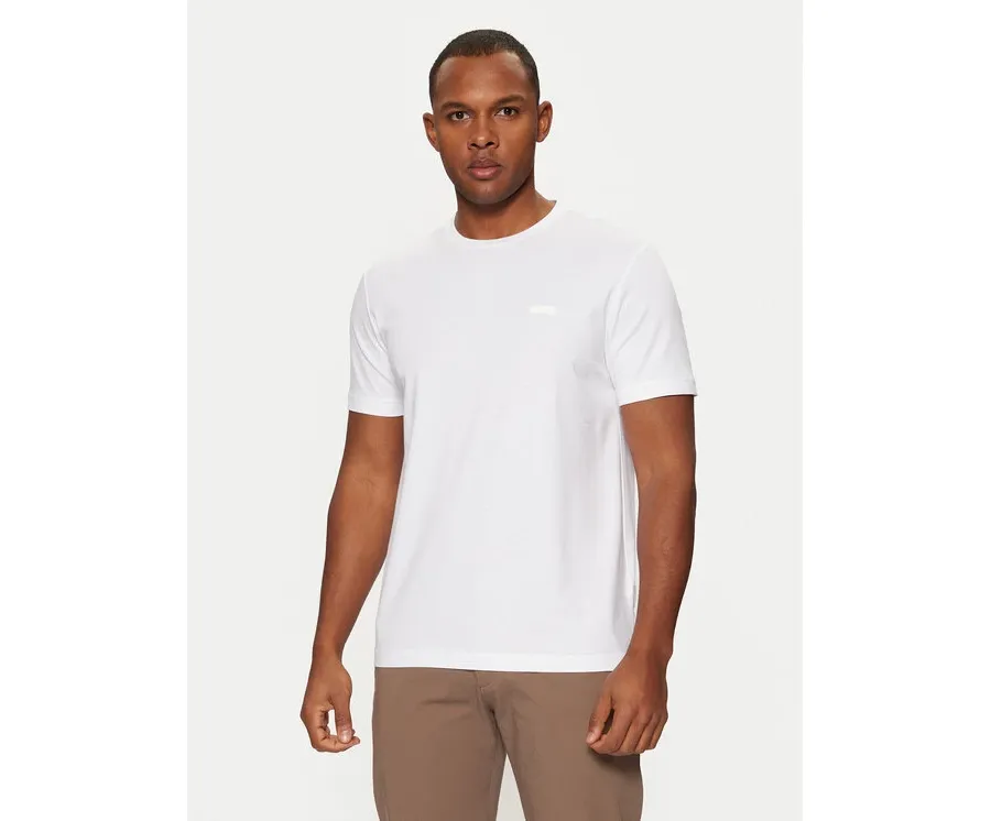 obrazek 1 Calvin Klein T-Shirt Smooth Cotton T-Shirt K10K112229 Biały Regular Fit