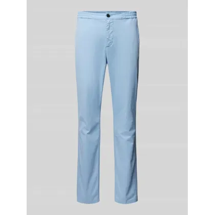 Zdjęcie Chinosy o kroju slim fit z lamowanymi kieszeniami model 'CHELSEA'