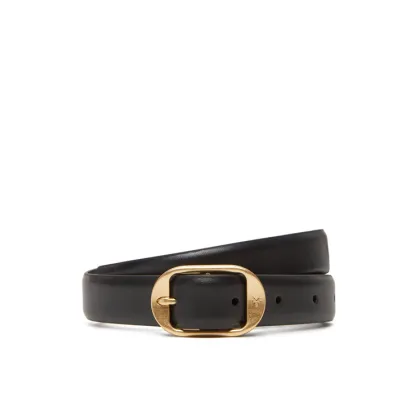 Zdjęcie Calvin Klein Pasek Damski Forged Pin Belt 25Mm LV04K7014G Czarny