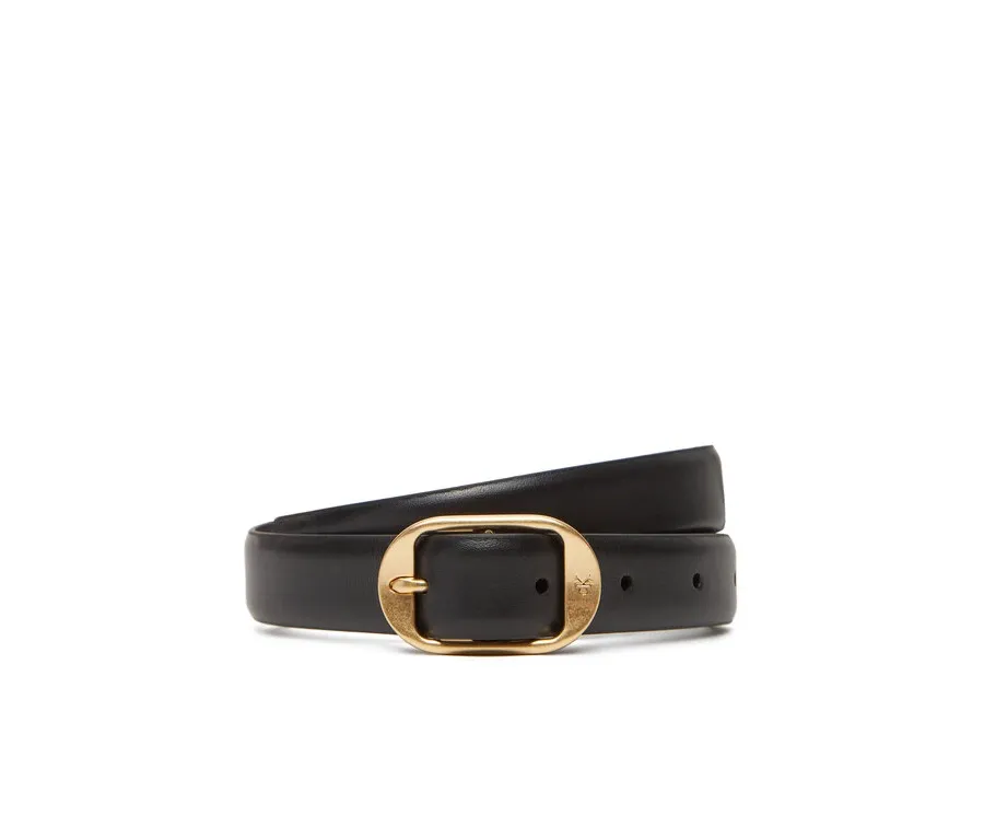 obrazek 1 Calvin Klein Pasek Damski Forged Pin Belt 25Mm LV04K7014G Czarny