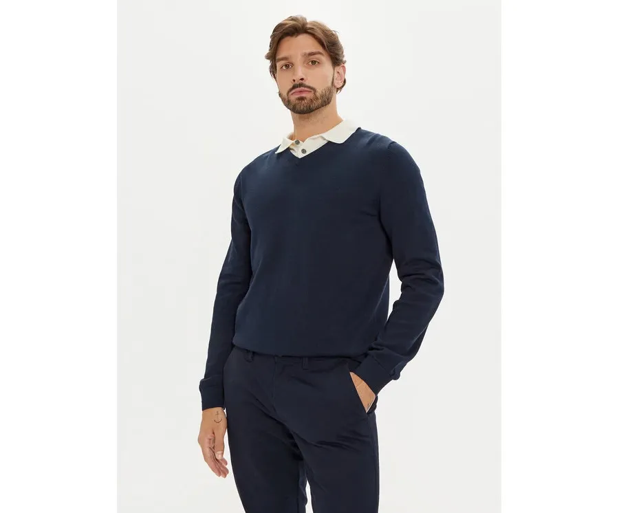 obrazek 1 s.Oliver Sweter 2143174 Granatowy Regular Fit