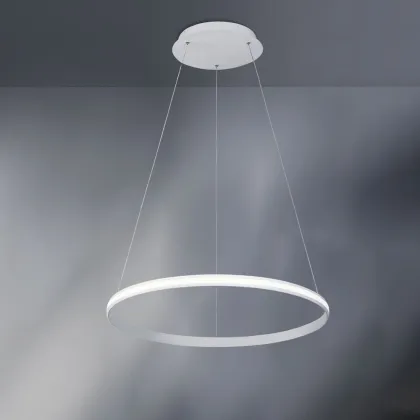 Zdjęcie Włoskie oświetlenie do domu - lampa wisząca Lens ⌀80 cm