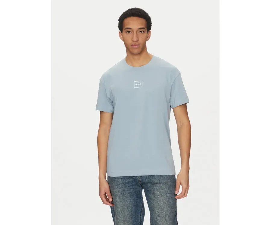 obrazek 1 HUGO T-Shirt Laze 50525236 Niebieski Relaxed Fit